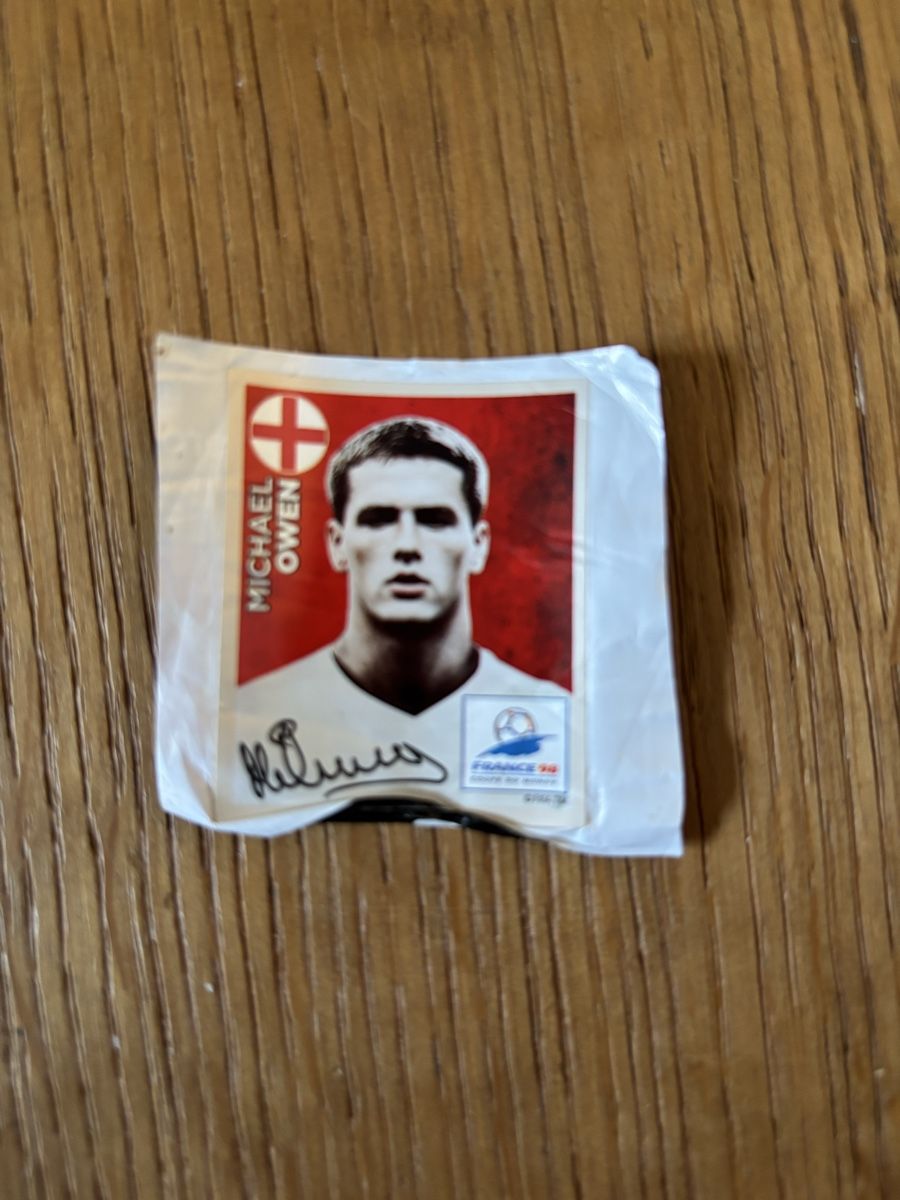 Panini Cartes à collectionner: Fussball Sticker Michael Owen  – D'occasion à Würenlos par Ashley24