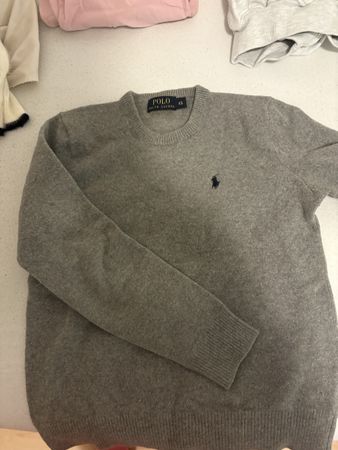 Pull Polo Ralph Lauren gris taille XS comme neuf