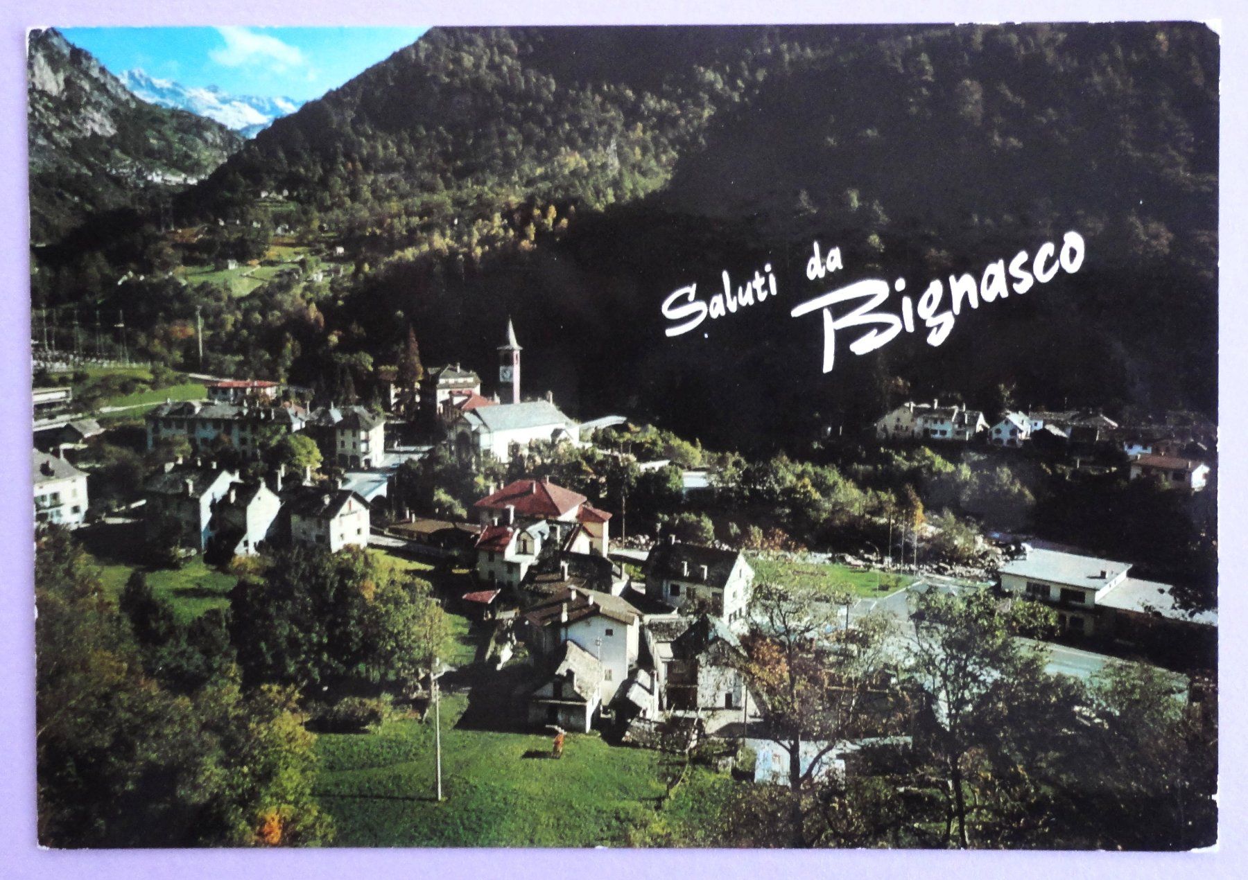 Ansichtskarten: Bignasco - Valle Maggia – Gebraucht aus Fétigny von Billy2miny