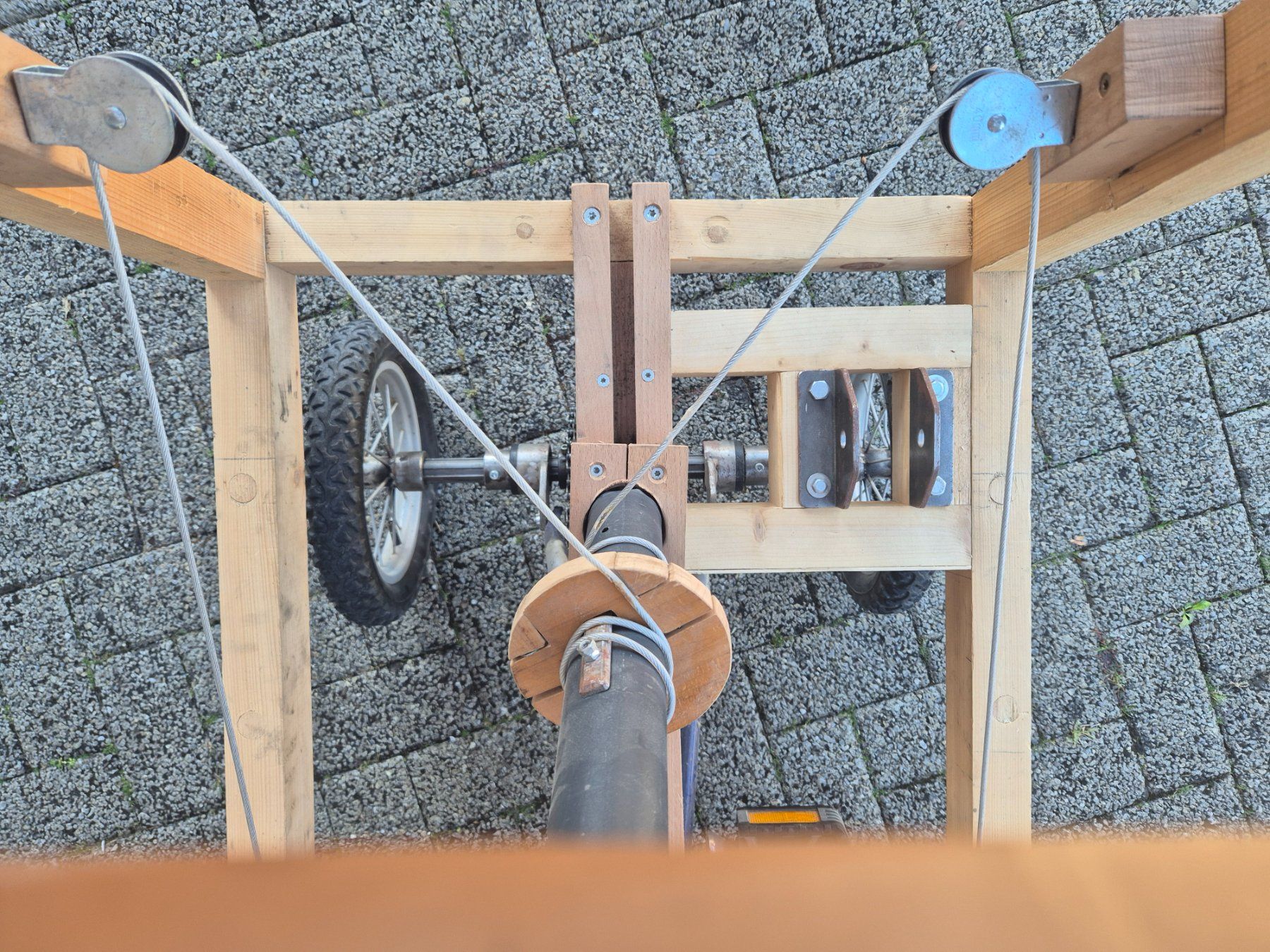 Veicoli per bambini: Trettraktor der Marke "Eigenbau" – Usato da Grosswangen venduto da Snoopyno 6