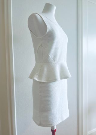 H&M peplum dress - 38/40