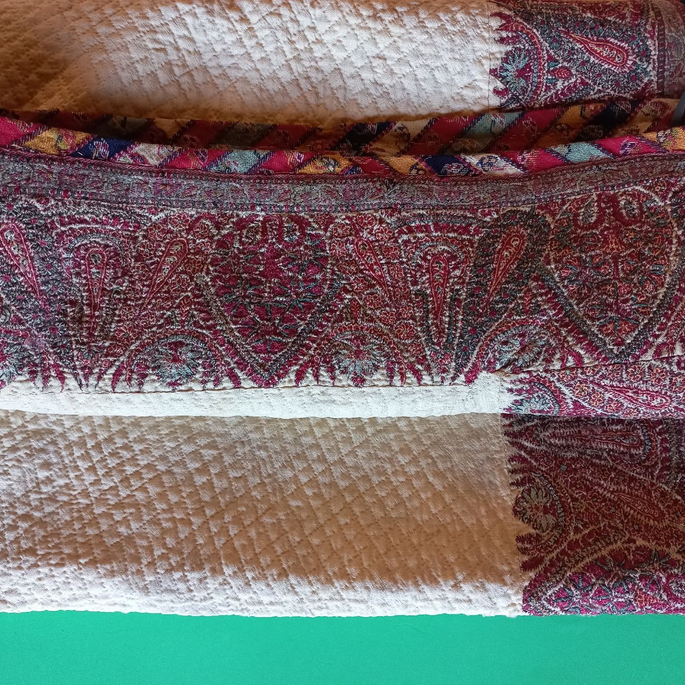 Stoffe: Antique Termeh Qajar plus que 120 ans. – Gebraucht aus Dompierre FR von fat_xth5