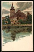 Künstler Carl Biese: Arbon, Blick zur K