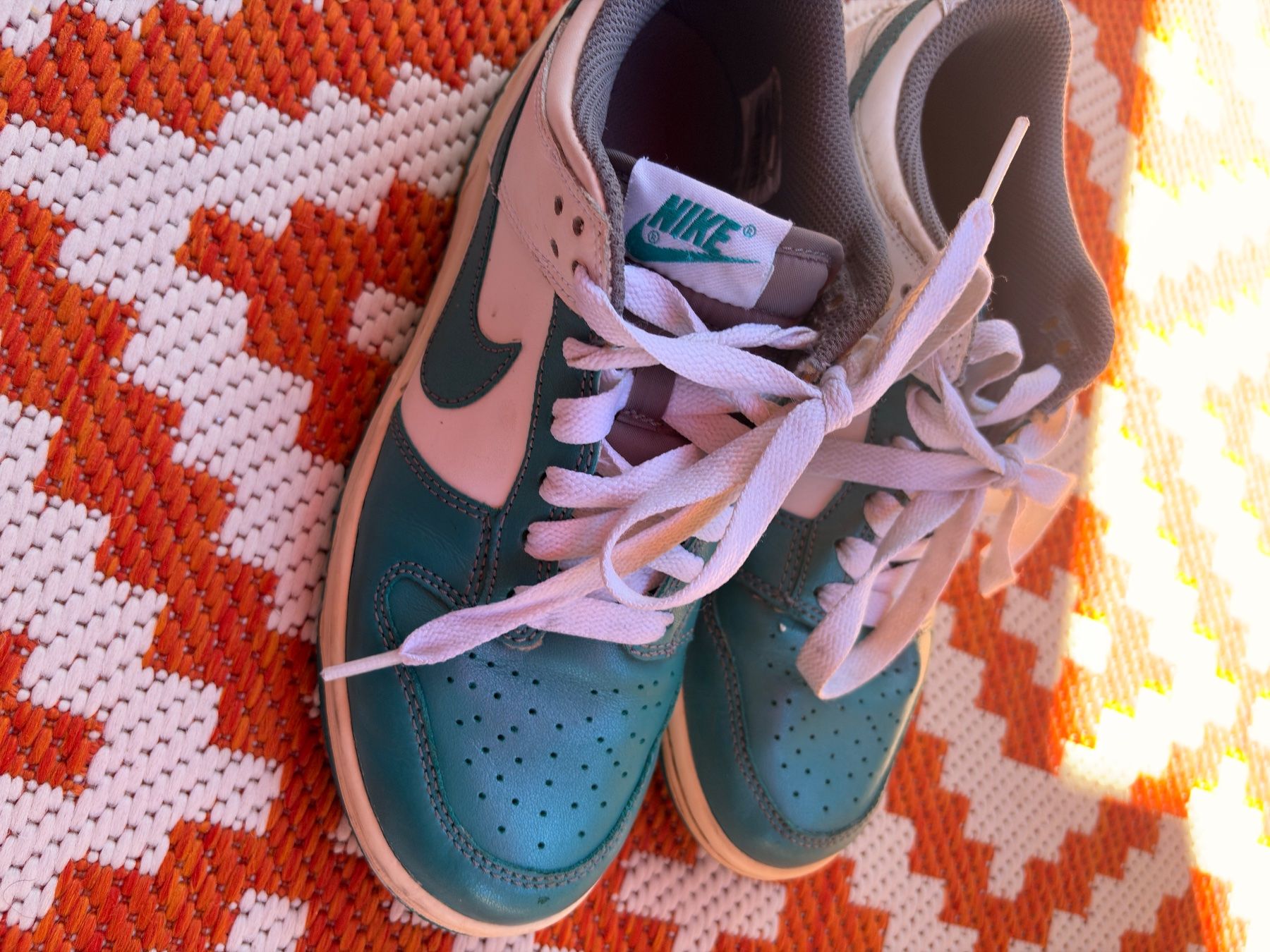 Nike Scarpe da uomo: Nike Dunk Low türkis-weiss, Grösse 39 – Usato da Belp venduto da Federica13 3