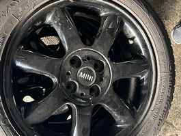 Original Mini Cooper Felgen mit Rädern schwarz