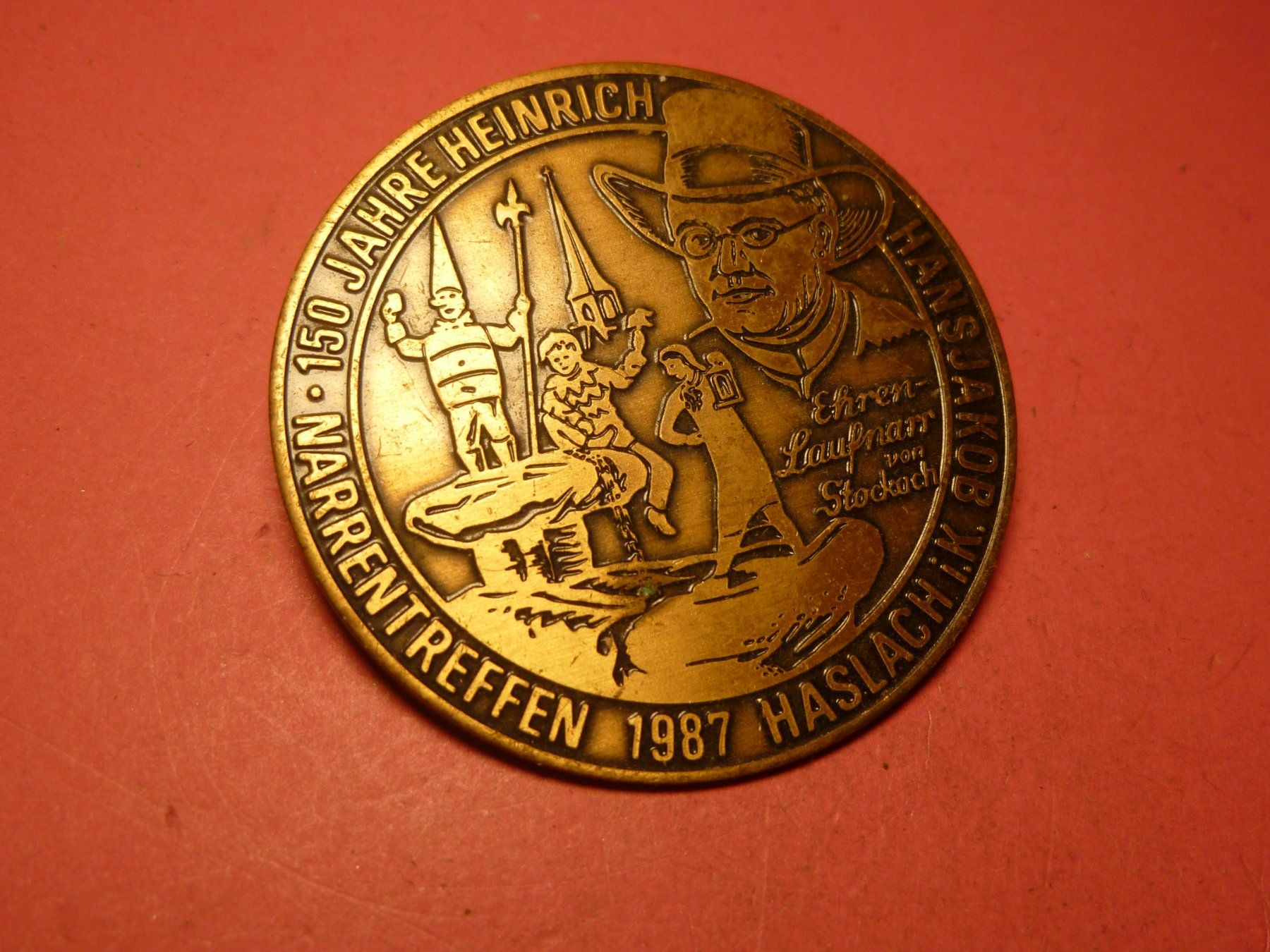 Placchette & Badge: HASLACH 1987 BRONZE – Usato da Ried (Muotathal) venduto da Mandarin02