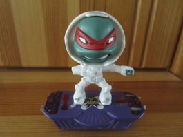 Alien auf Skateboard zum aufziehen