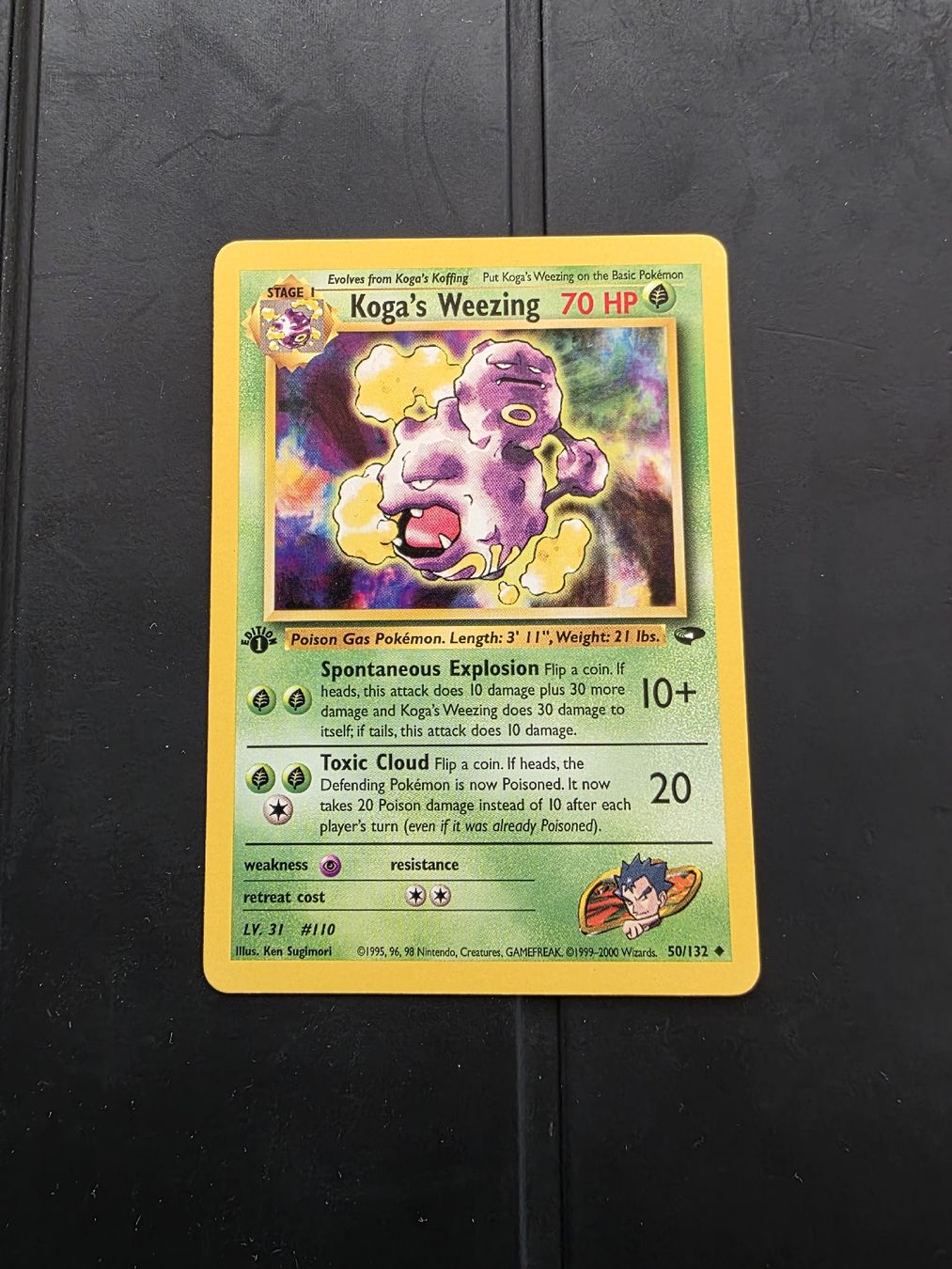 Pokémon Carte collezionabili: Koga's Weezing First Edition Gym Challenge – Usato da oberbuchsiten venduto da thug4
