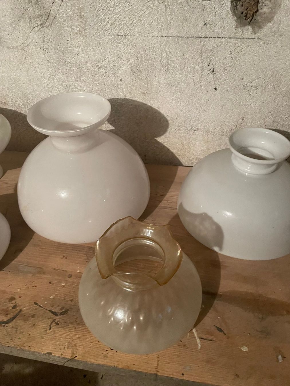 Paralumi: 6x abat jour en opaline – Usato da La Croix (Lutry) venduto da netrajet 5