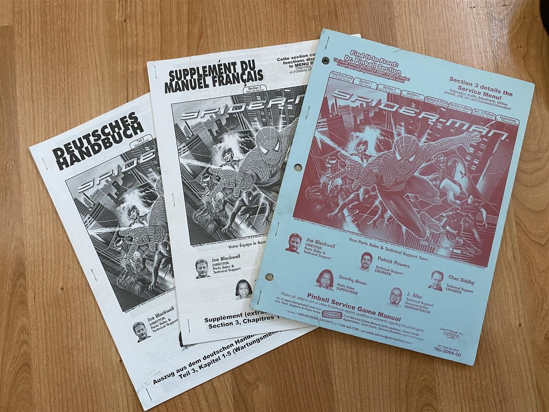 Flipper: Flipper Handbuch Spider-Man (Stern 2007) – Usato da St.Gallen venduto da kingsamas 3