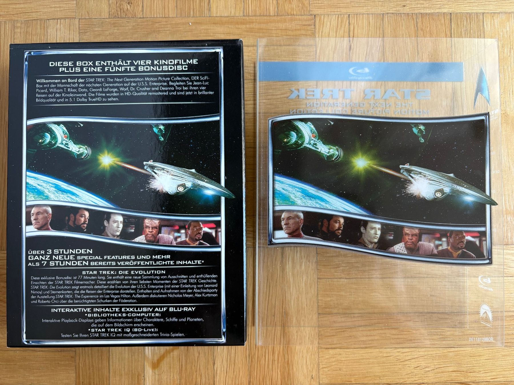 Tutti i DVDs: Star Trek: The Next Generation Motion Picture Collection – Usato da Zürich venduto da Malcom 6