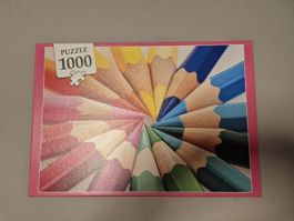 1000er Puzzle: Colored pencil