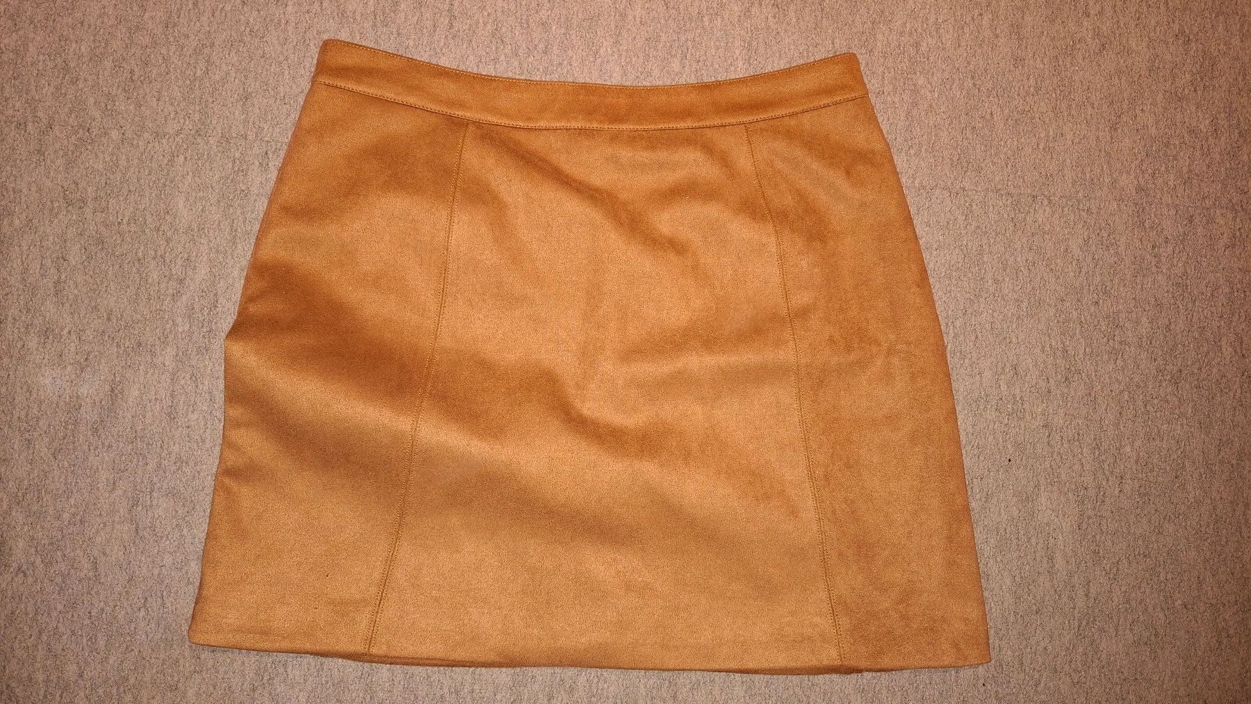 C&A Gonne: Jupe en faux daim, Taille 44 – Usato da La Rippe venduto da veromaud 1