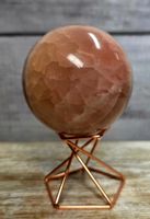 Aktion:Pinke Calcit Kugel 68mm 471g