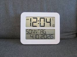 Funkuhr Max weiss TFA Dostmann (2088-TJZ)