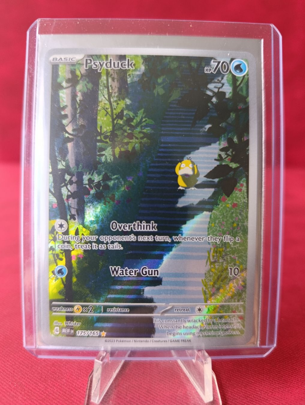 Pokémon Sammelbilder & Trading cards: Carte Pokémon 151 Psyduck 175/165 – Gebraucht aus Yverdon-les-Bains von cashkiller