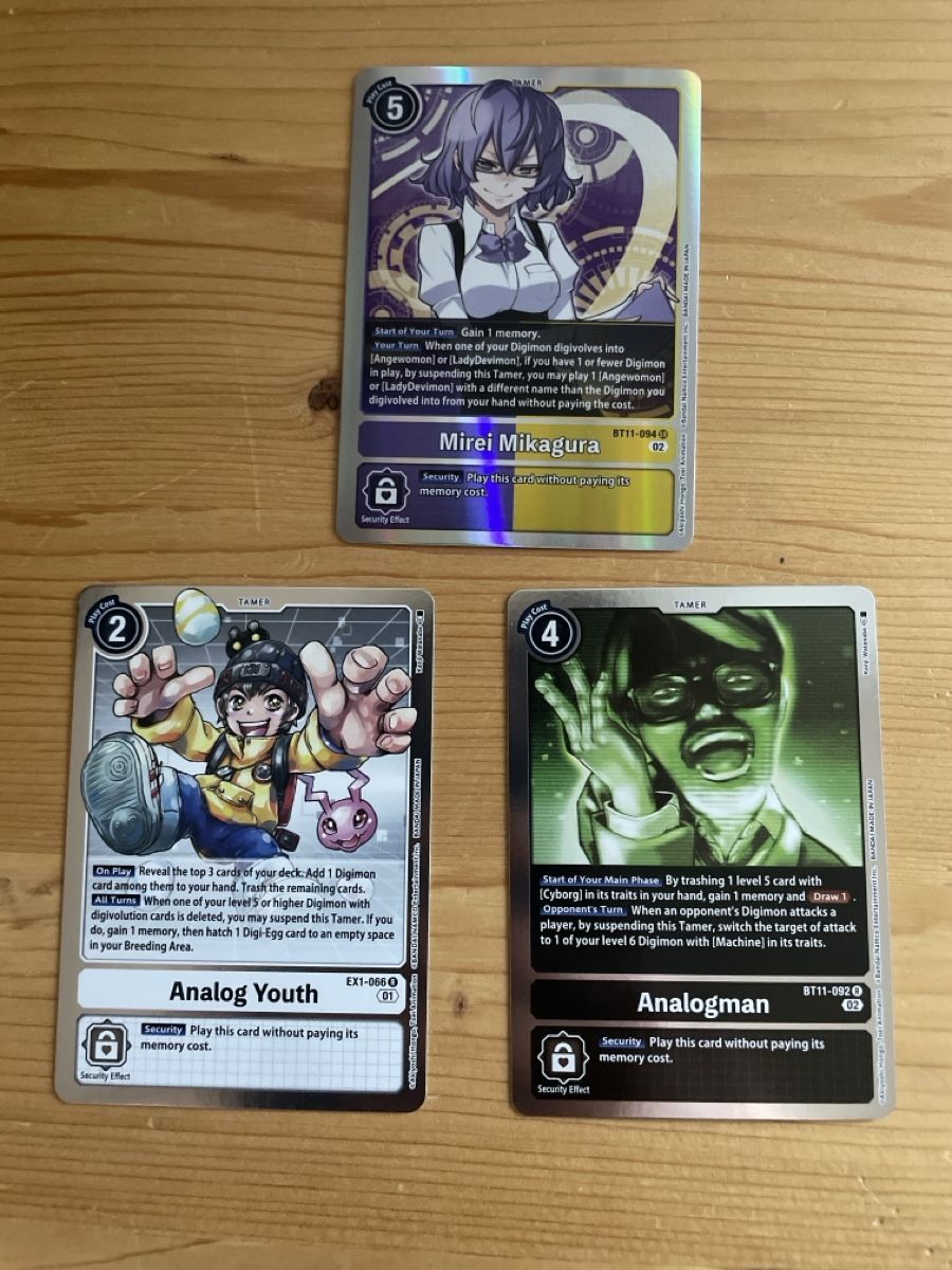 Bandai Carte collezionabili: Digimon Karten Trio - Seltene Karten! – Usato da Spreitenbach venduto da Gloxinia