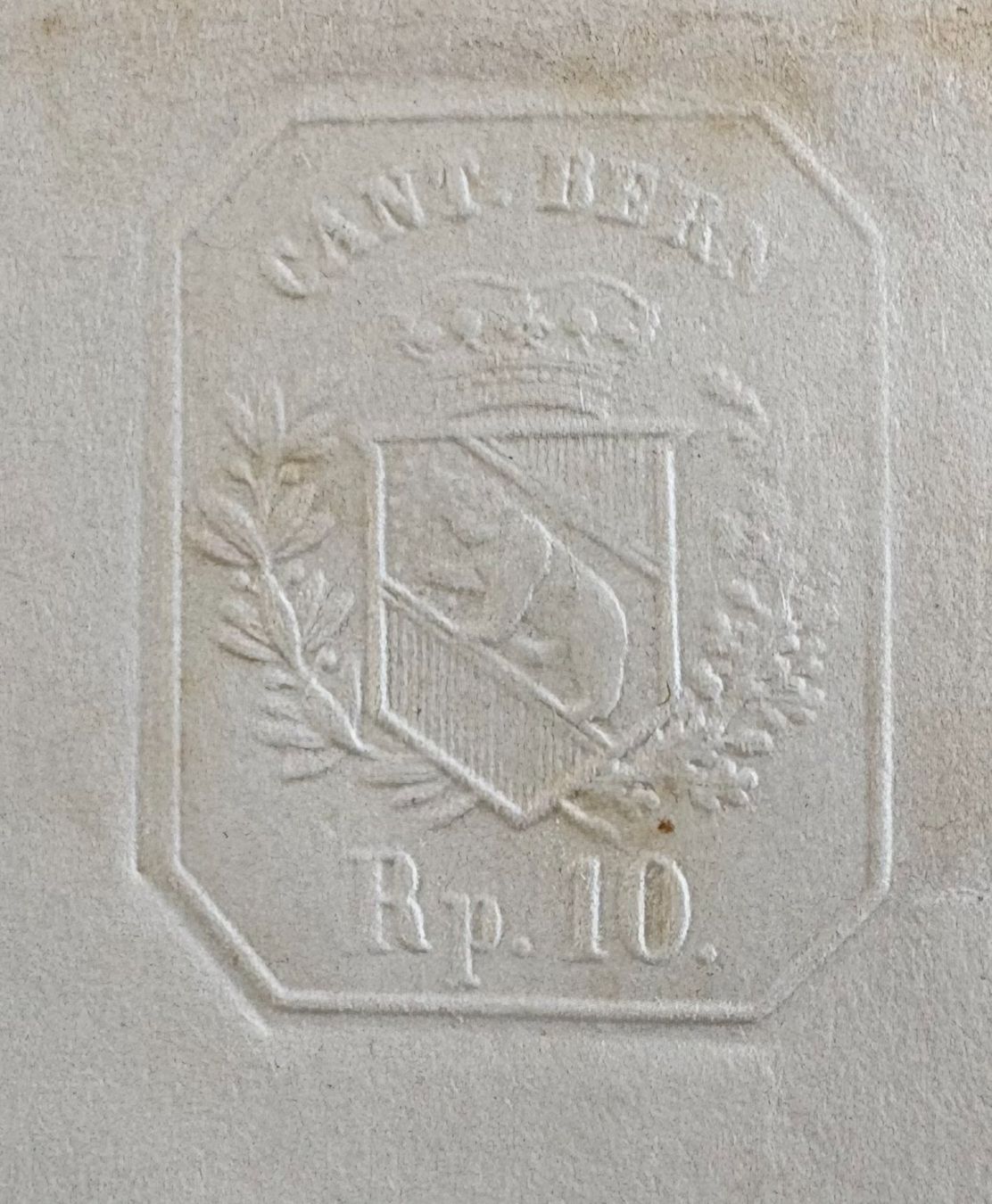 Dokumente: KOPULATIONS BESCHEINIGUNG KANTON BERN 1868 – Gebraucht aus Ostermundigen von wini63 3