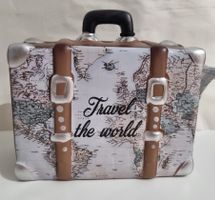 Spardose / Kässeli / Sparschwein "Travel the world"