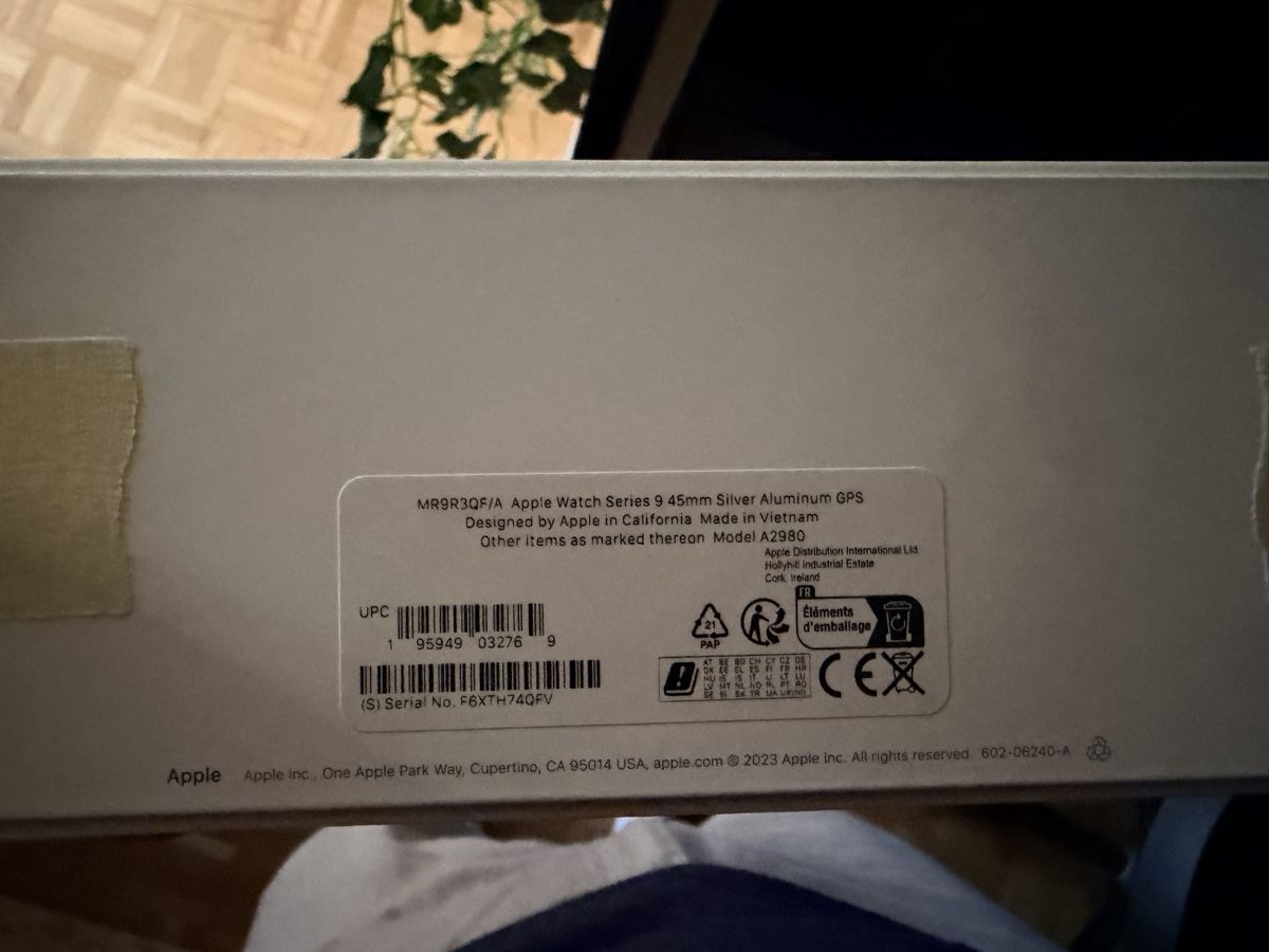 Apple Smartwatch: Apple Watch série 9 45 mm – D'occasion à Genève par max_7sf7 4