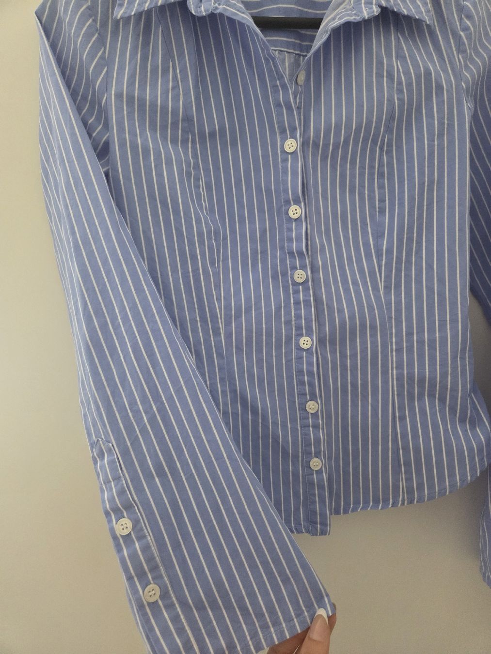 Bershka Blusen: Blau gestreifte Bluse – Neu (gemäss Beschreibung) aus Bassersdorf von ale_2ftz 3