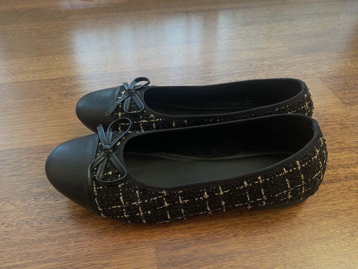 Scarpe da donna: Tweed Ballerinas – Nuovo e nell'imballaggio originale da Stäfa venduto da 6senses 4