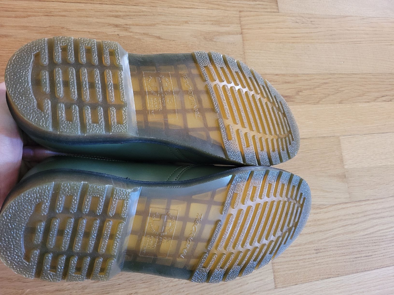 Dr. Martens Scarpe da uomo: Dr. Martins 1461 Khaki Green – Nuovo e nell'imballaggio originale da Ostermundigen venduto da nad_y9mv 3