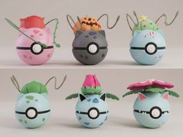 Pokeball Bulbasaur Evolution + Special Editions - 3D Printed