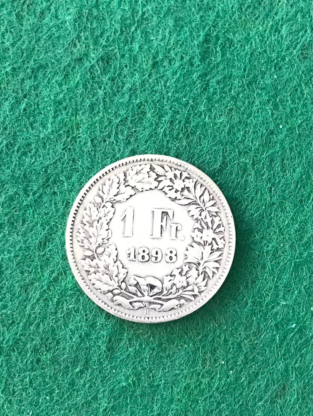 Tutti le monete: 1  Franken  1898 – Usato da Viganello venduto da Plausch8