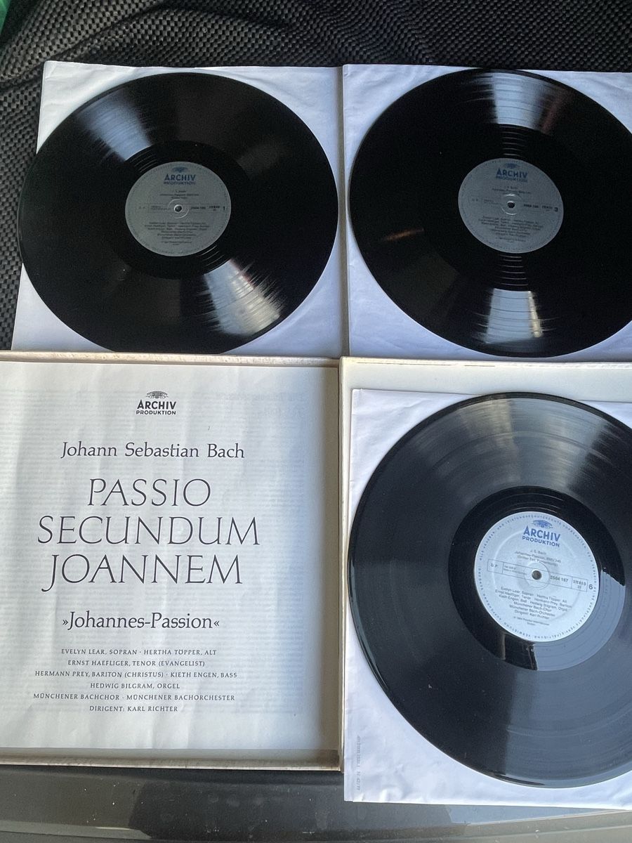 Dischi in vinile: Schallplatten johanes Sebastian Bach – Usato da Ibach venduto da brunnen55 2