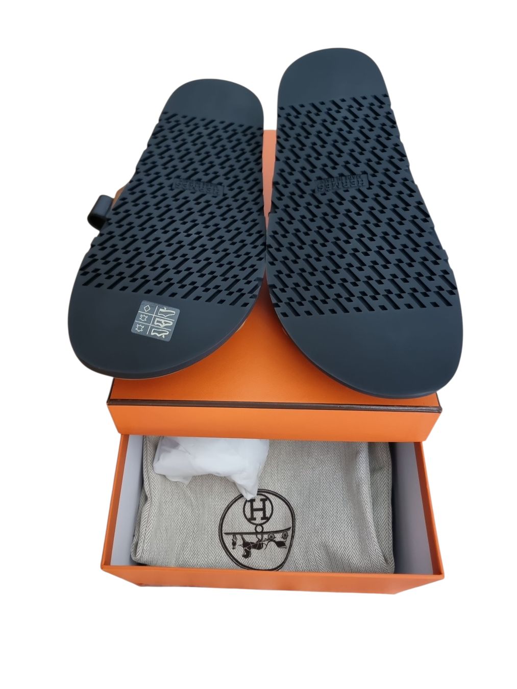 Hermès Scarpe da uomo: Hermes Chypre Sandalen,NEU, Gr.42.5 – Nuovo e nell'imballaggio originale da Hildisrieden venduto da Beka23 2