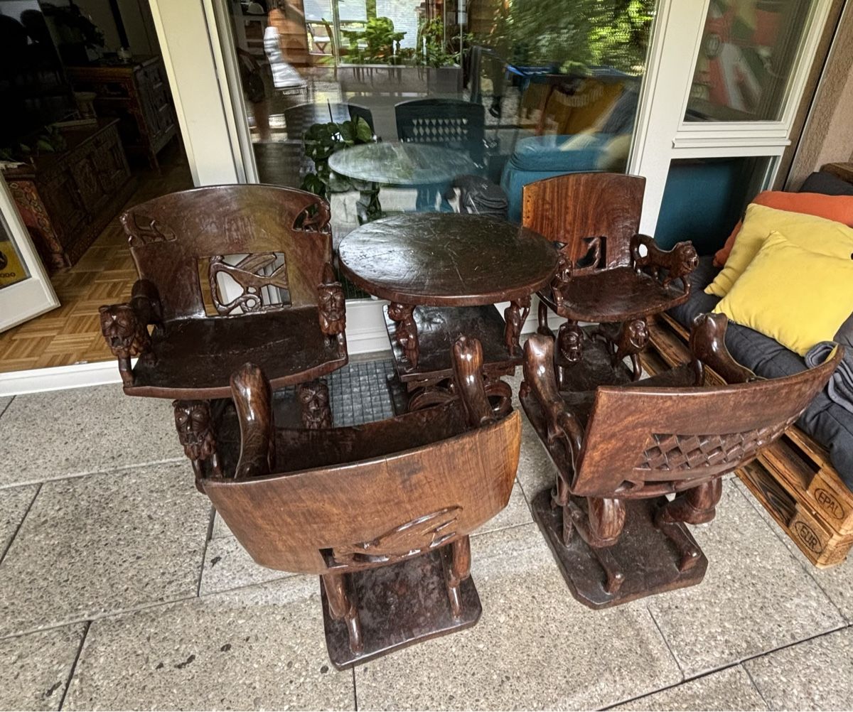 Articoli in legno: Afrikanischer Salon – Usato da Wettingen venduto da suk_p9mv 4