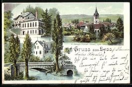 August Kunz: Lyss, Brauerei und Restaura