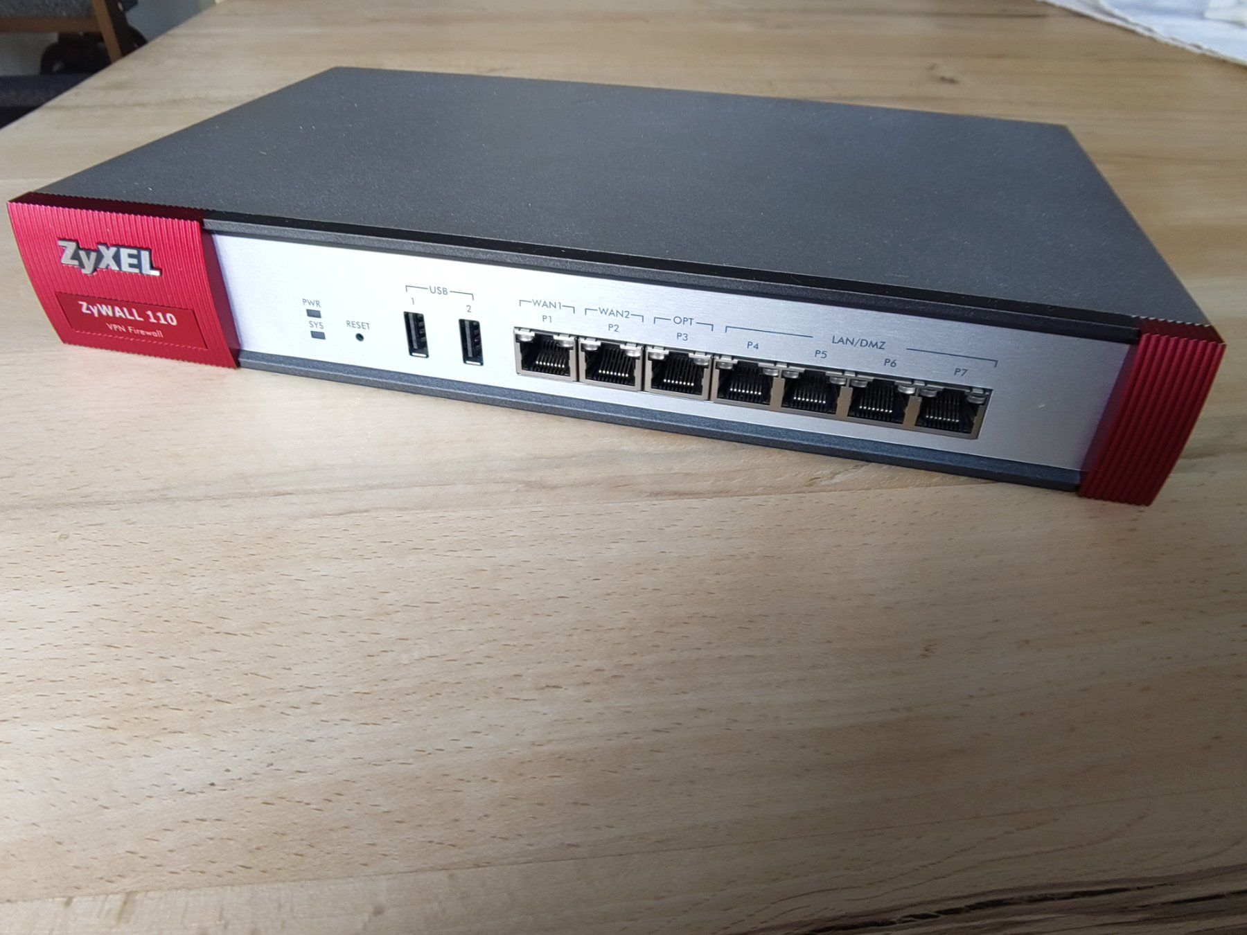 Zyxel Firewall: Zyxel ZyWALL 110 VPN Firewall – Usato da Adliswil venduto da mar_8vxj