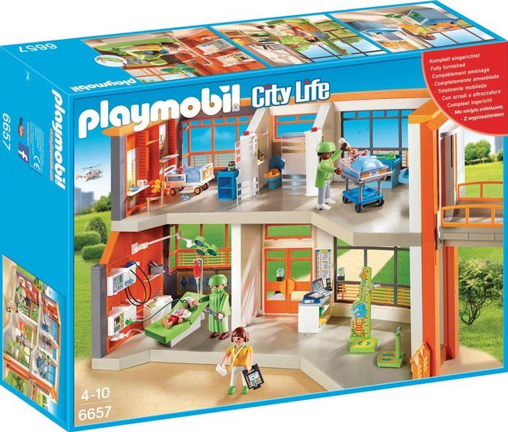 Playmobil Spielzeuge: Playmobil Kinderklinik mit Einrichtung 6657 – Gebraucht aus Tägerwilen von Nick_n 1