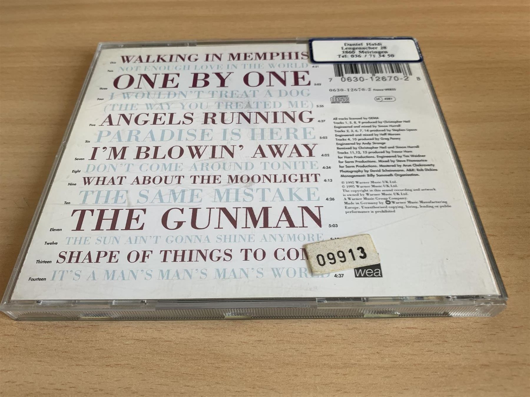 CD: Cher – It's A Man's World – Usato da Rikon im Tösstal venduto da Alpenmutz 1