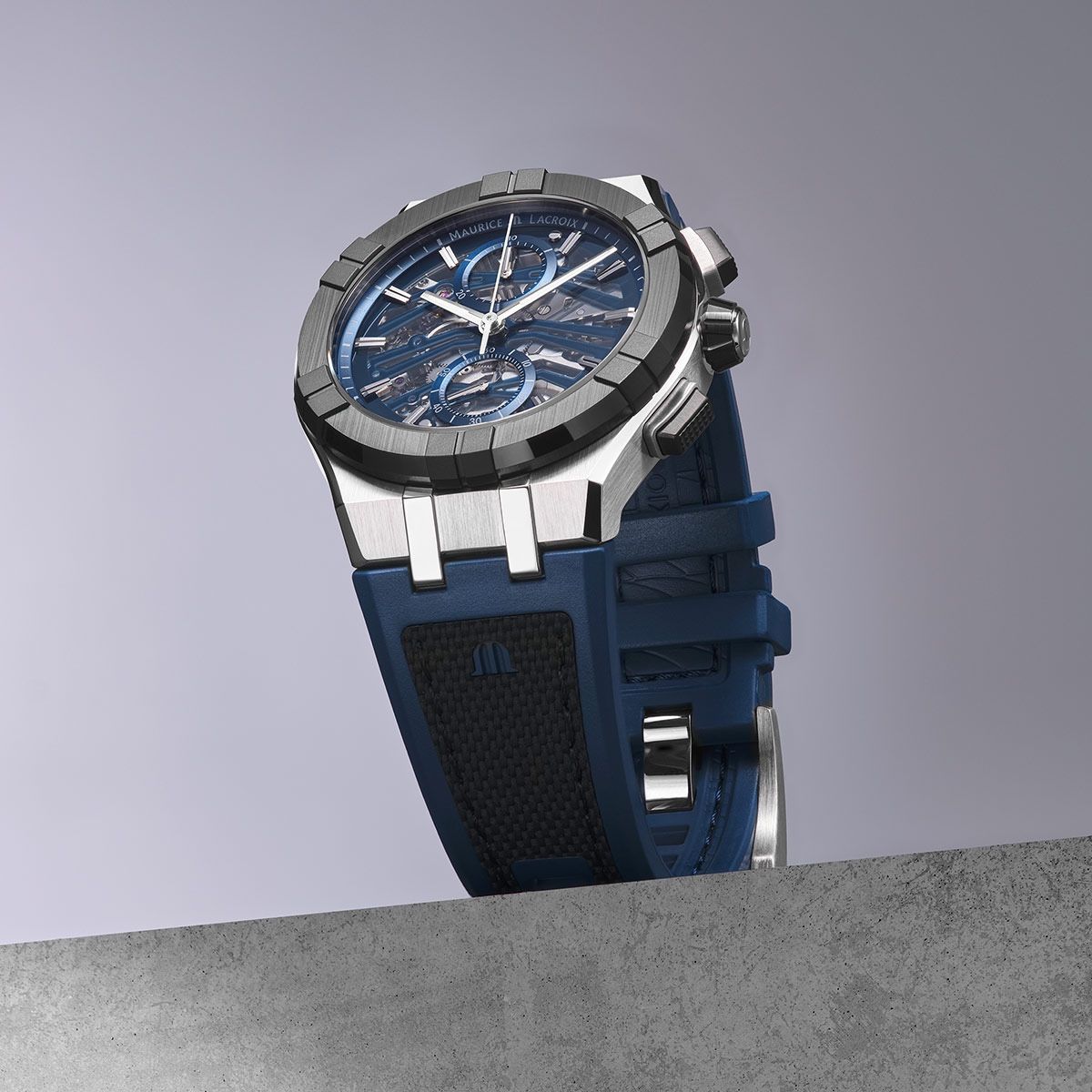 Maurice Lacroix Montres: 30% Maurice Lacroix AIKONIC AUTOMATIC CHRONOGRAPH SKELETON – Neuf (Voir description) à Winterthur par LaBodega 2