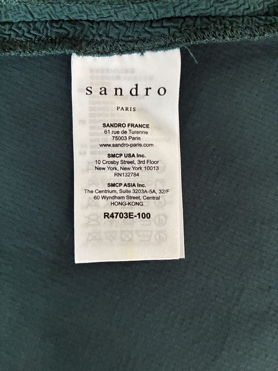 Sandro Vestiti: Robe verte Sandro – Usato da Lausanne venduto da Gabrie 2