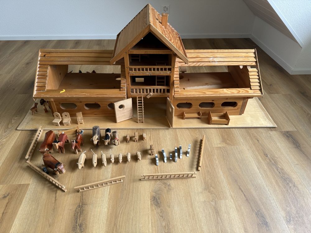 Faszinierend Bauernhof Aus Holz Fotos