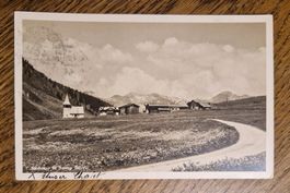 Sommer im Sertig Dörfli 1930, v. Leukerbad n. Kilchberg ZH