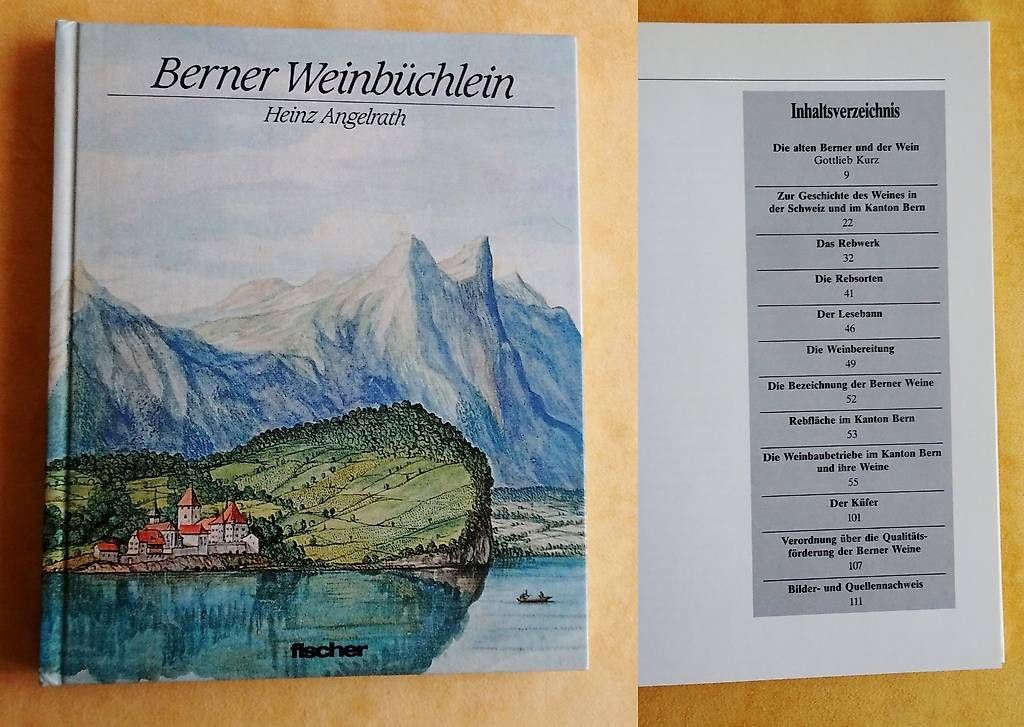 Bücher: Berner Weinbüchlein – Gebraucht aus Bern von janosh-08
