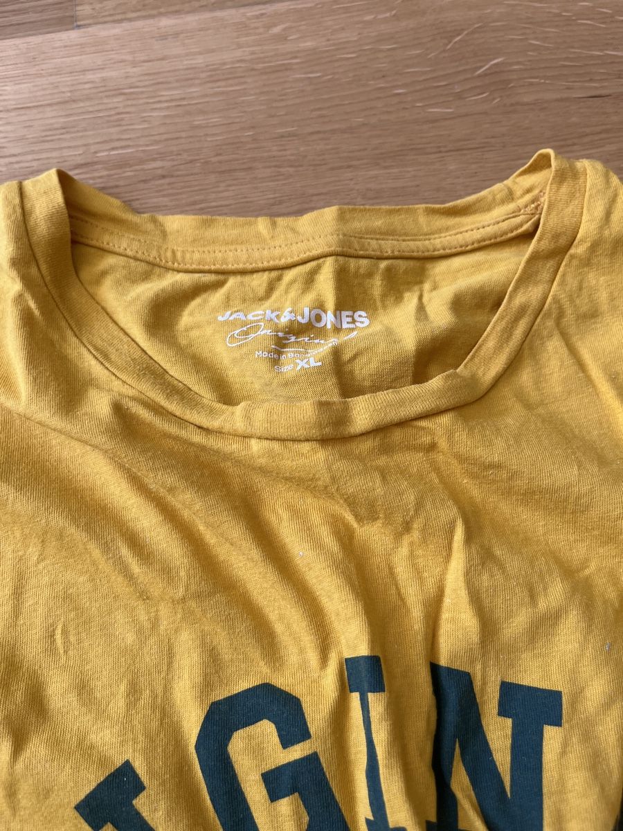 Jack & Jones T-Shirts: T-Shirt jaune JACK&JONES – Gebraucht aus Le Locle von Mayd_h 1