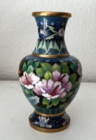 Vase emaillierte Chin. Cloisonné Porzellan Vase