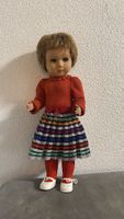 Seltene Puppe Ratti, Made in Italy, mit gestricktem Kleid 