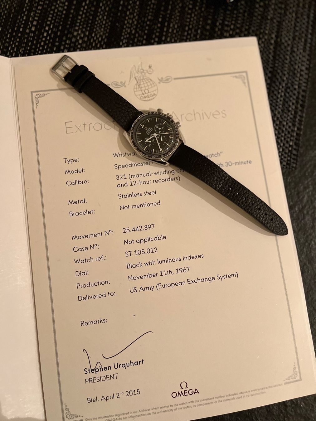 Omega Orologi: Omega Speedmaster 105.012-66 CB – Usato da Genève venduto da karim_bis 6