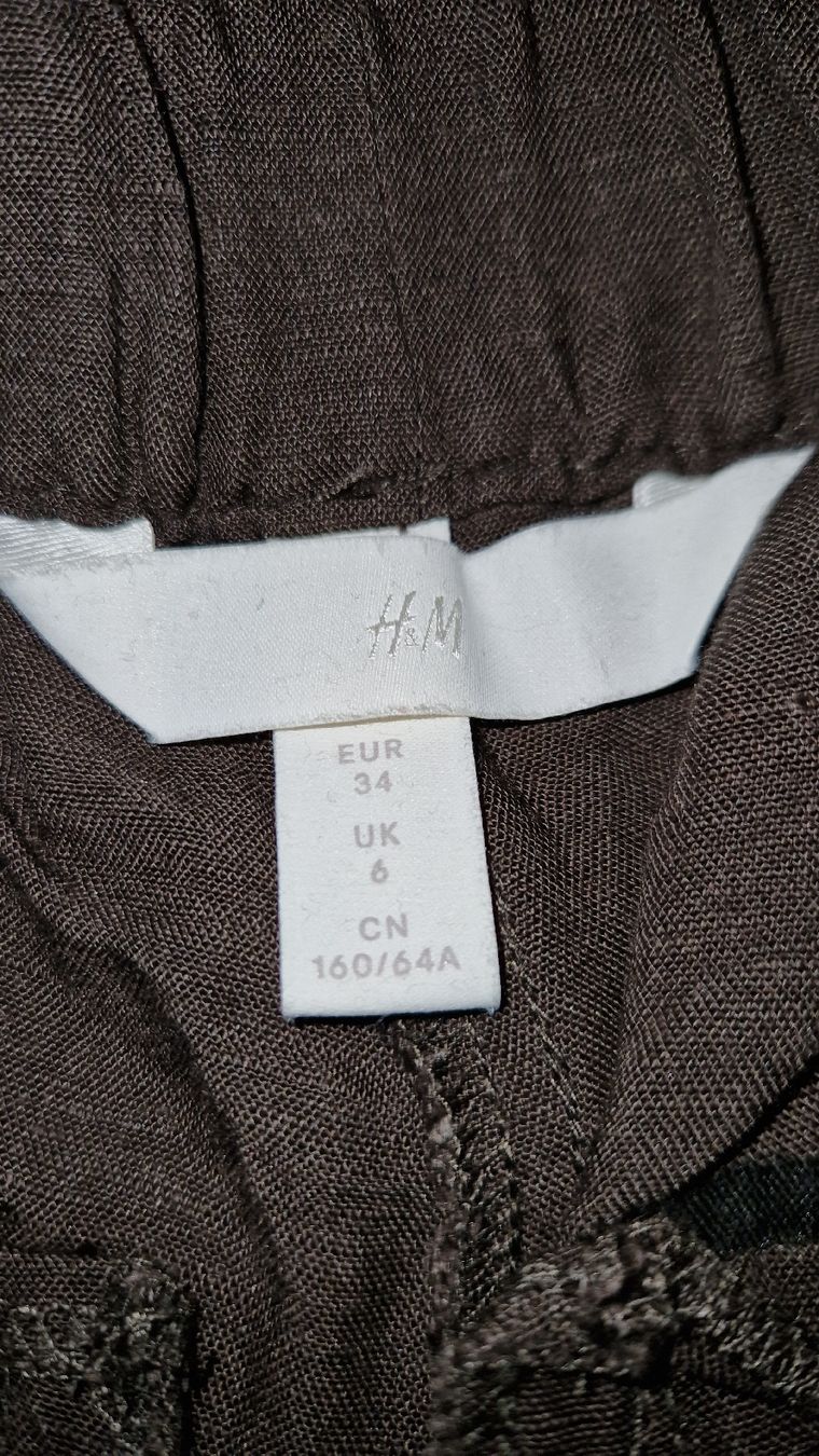 H&M Pantalons: Leinenhose Gr 34 – D'occasion à Riehen par Aconitum 2