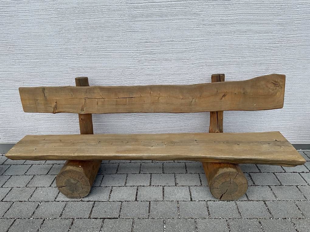 Panchine: Holzbank massiv Gartenbank – Usato da Biel/Bienne venduto da megalee