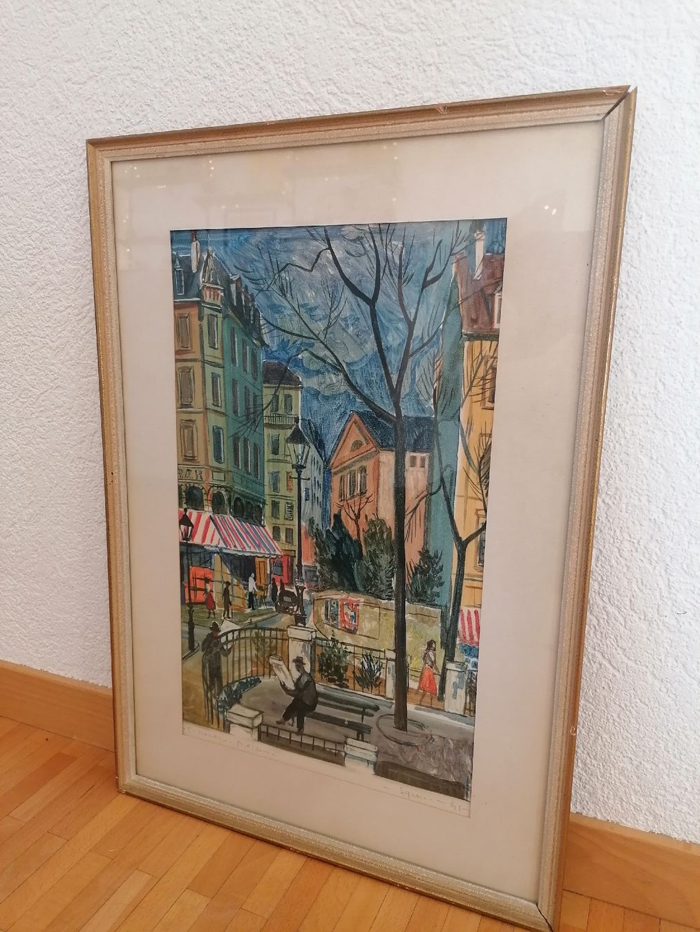 Grafica & Litografie: Lithographie Paris Montmartre Pigalle – Usato da Bougy-Villars venduto da Vogue 5