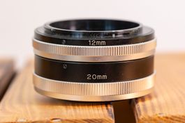 Makro Zwischenringe 12mm & 20mm Canon FD