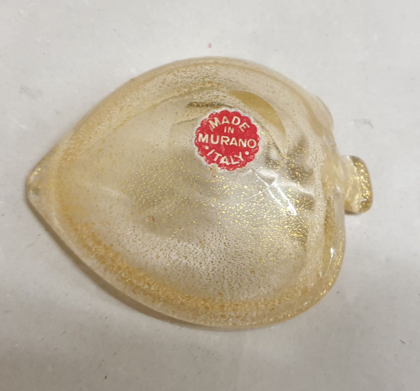 Murano Ciotole: Kleine Murano Blattschale – Usato da Emmen venduto da magelan 4